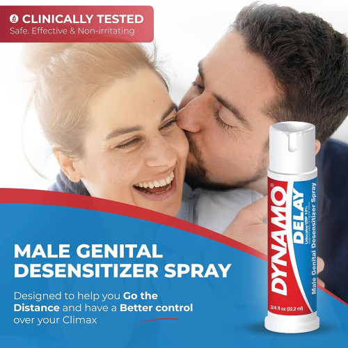 Dynamo® Delay chính hãng USA, chai xịt ngăn xuất tinh sớm