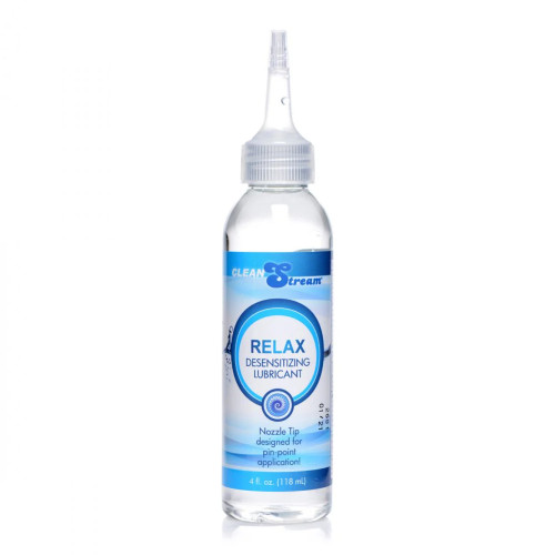 Bôi trơn Relax Hậu Môn gốc nước CleanStream Desensitizing Glide with Nozzle Tip 118ml