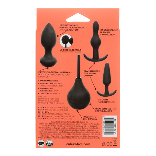 Bộ đồ chơi thủ dâm Hậu Môn Pleasure Kits Anal Explorer Collection Bộ đồ chơi thủ dâm Hậu Môn Pleasure Kits Anal Explorer Collection