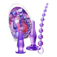 Bộ dụng cụ kích thích hậu môn Trinity Vibes Amethyst Adventure Anal Toy Kit